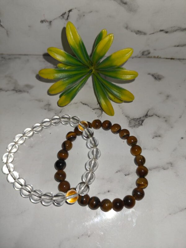 Sphatik & Tiger Eye Crystal